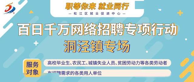 洞泾镇最新招聘信息全面解析